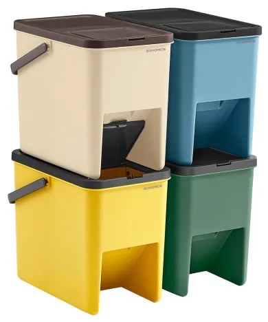 Set štyroch recyklačných odpadkových košov LTB760Q01