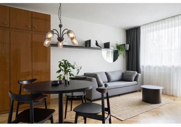 Globo 60297-5H - Luster na reťazi GERLY 5xE14/25W/230V