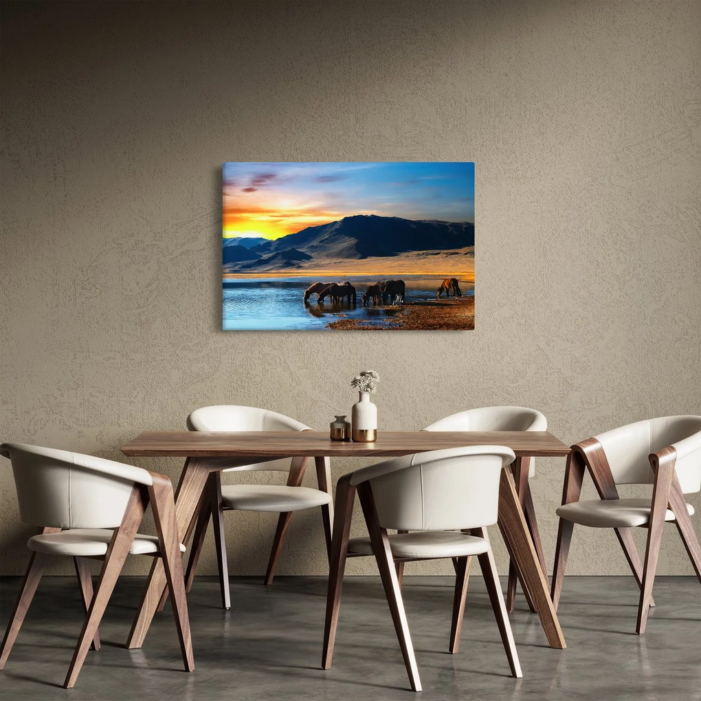 Obraz - Napájadlo (90x60 cm)