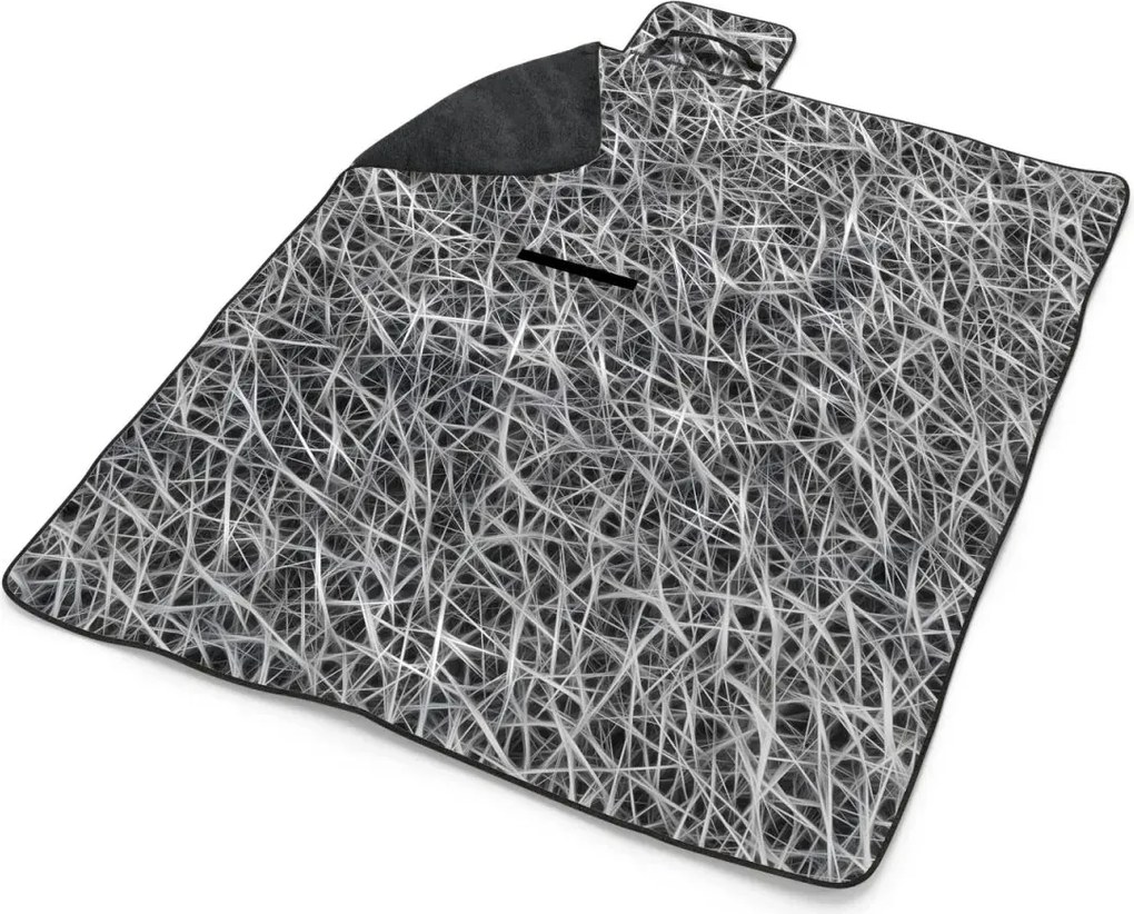 Sablio Plážová deka Biele vlákna: 200x140 cm