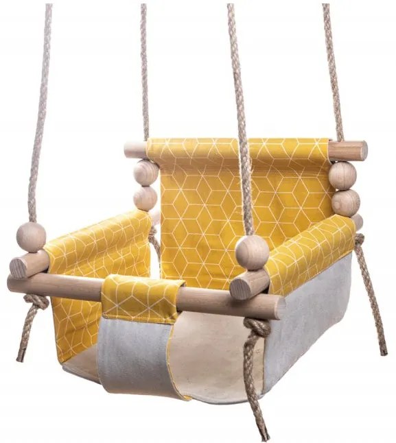 Hojdačka BaaVi SWING horčicová