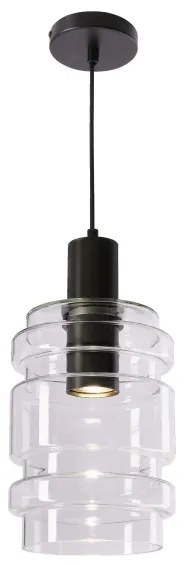 Závesný luster RADON na lanku 1xE27/40W/230V číry