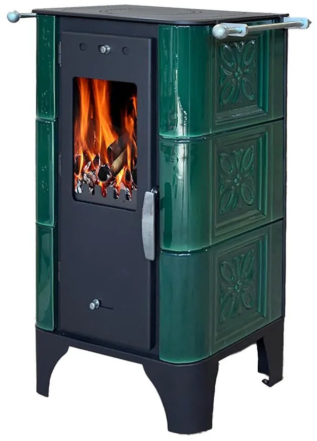 Krbové kachle Bellino Grassgreen 6 kW