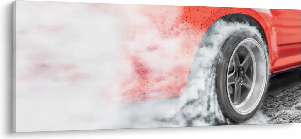 Obraz - Závodné auto (120x50 cm)