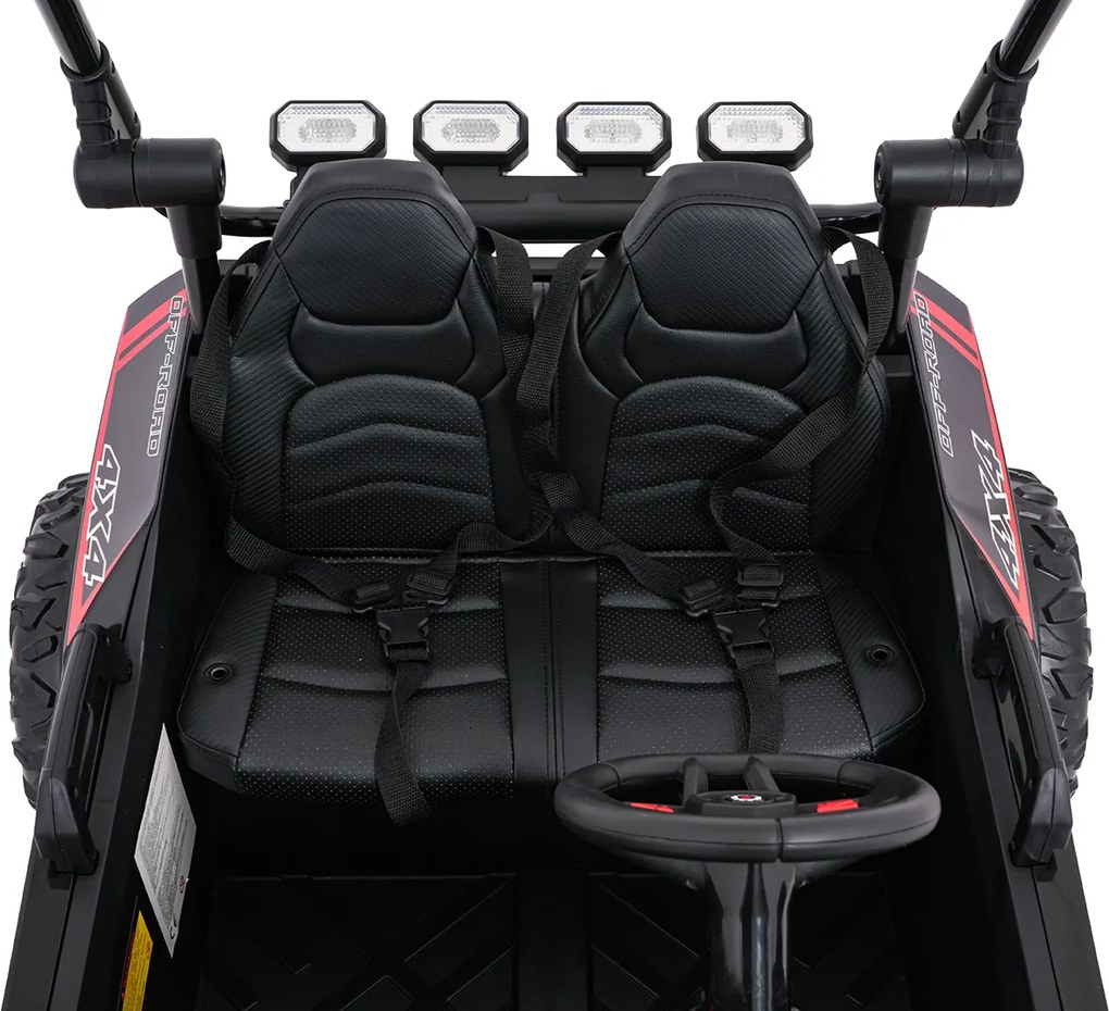 Ramiz Elektrická bugina TURBO 23 pre deti čierna
