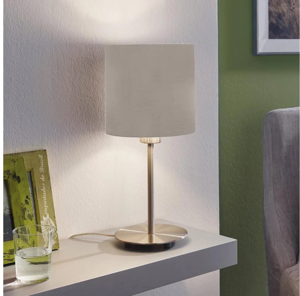 Eglo 31595 - Stolná lampa PASTERI 1xE27/60W/230V