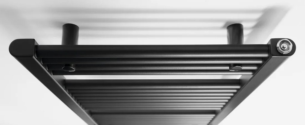 Aqualine Aqualine, DIRECT vykurovacie teleso s bočným pripojením 450x960 mm, čierna matná, ILR94B