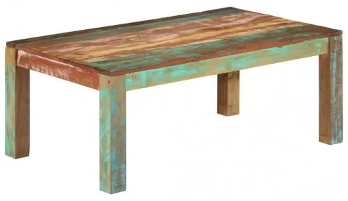vidaXL Konferenčný stolík masívne recyklované drevo 100x60x40 cm-