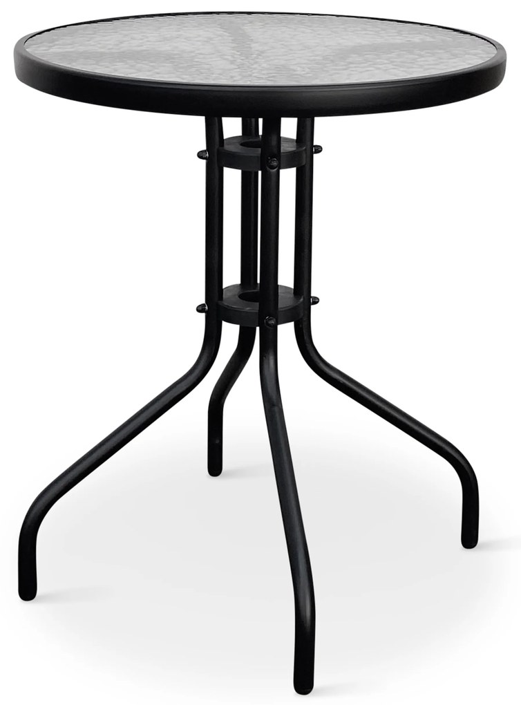 Balkónový set Capri 60 cm + 2x kovová stolička Ramada