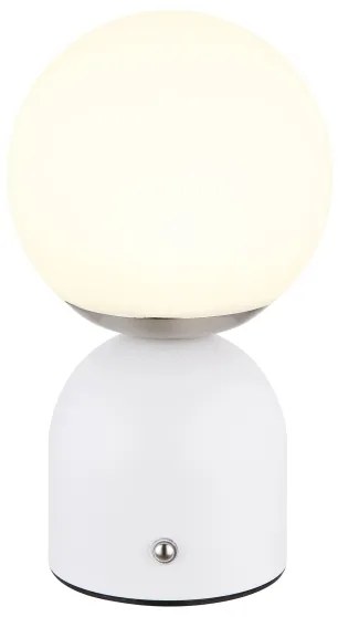 Globo 21006W - LED stmievateľná dotyková stolná lampa JULSY LED/2,5W/3,7V biela
