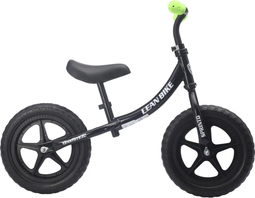 LEAN Trike Cross-country bicykel SPRINTO Push-off bike Black