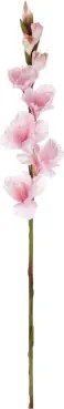 Umelá kvetina Gladiola 85 cm, ružová%