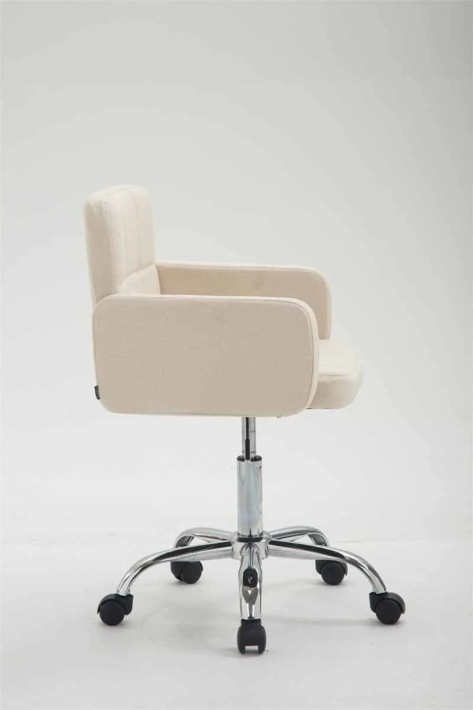 Design-Shop Pracovná stolička L.A. látka - Krémová