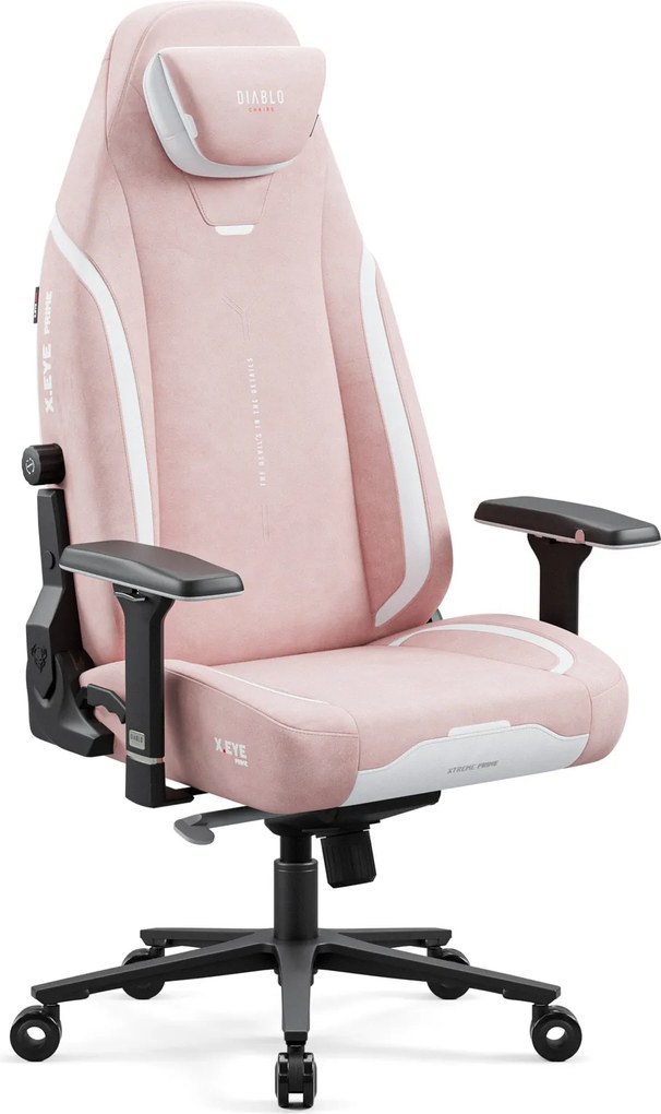 Herné kreslo ružové Diablo X-Eye Prime Akira Pink