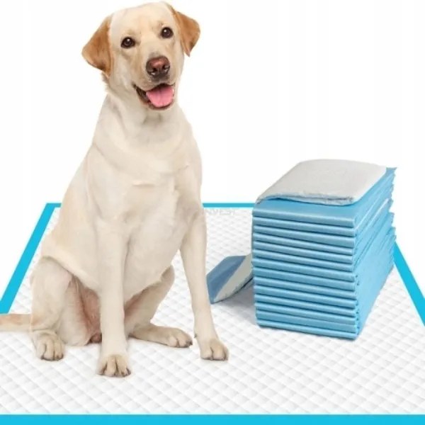 Hygienické absorpčné podložky pre psov – 60 × 90 cm, 20 ks