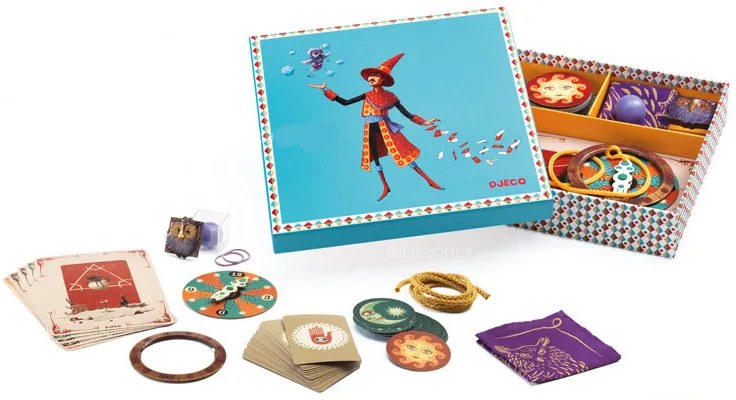 Djeco Magic – Mirabile magus – súprava 20 kúzelníckych trikov