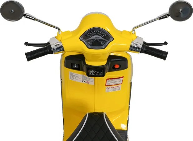 Elektrický skúter Vespa ROMA žltý