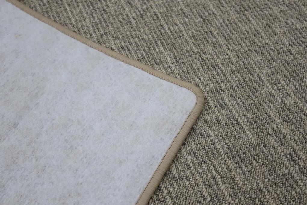 Vopi koberce Kusový koberec Alassio šedobéžový štvorec - 150x150 cm