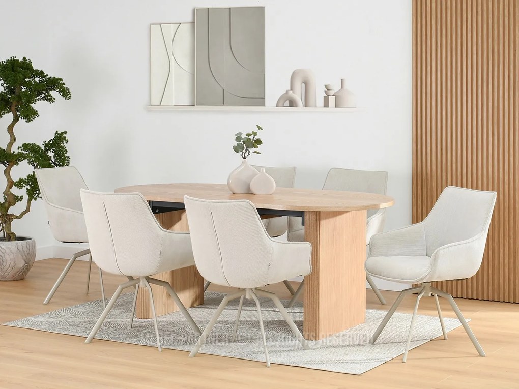 Stolička Liam (svetlobéžová + béžová). Akcia -18%. Vlastná spoľahlivá doprava až k Vám domov. 1111108