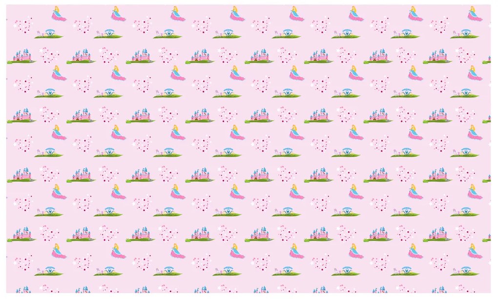 Gario Fototapeta Farebné princezny Materiál: Samolepiaca, Rozmery: 110 x 200 cm