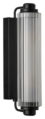 Nordlux - Kúpeľňové zrkadlové osvetlenie NIMAL 2xE14/25W/230V IP44 čierna