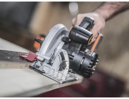 Aku okružná píla Worx WX530 20V, bez akumulátora a nabíjačky