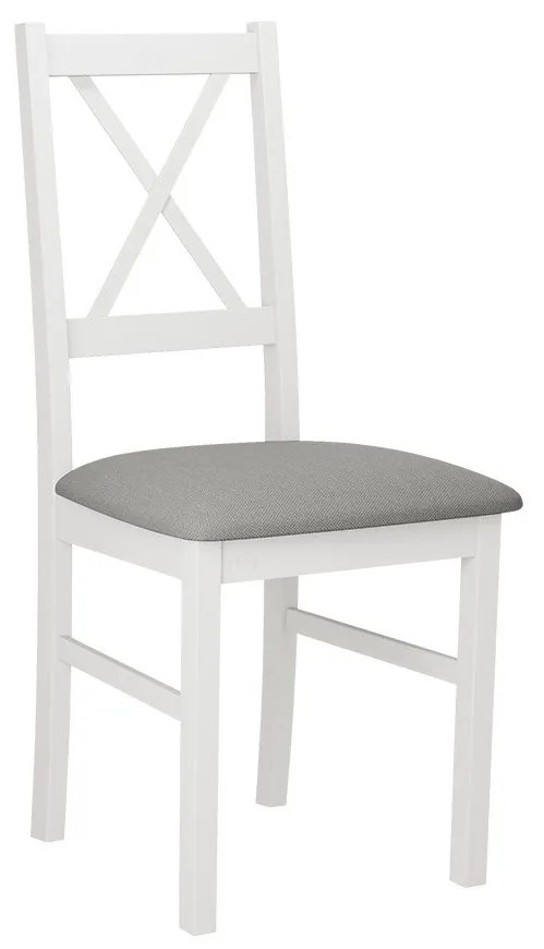 Stolička Zefir X, Morenie: biela, Poťahové látky: Zetta 297