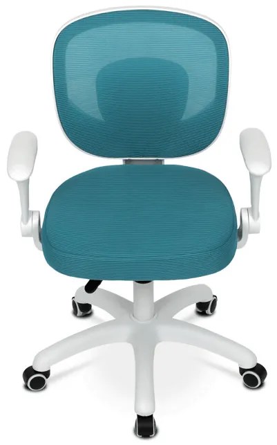 Autronic BONTEC Detská stolička, výškovo nastaviteľná, modrá sieťovina, KA-K1062 BLUE Farba: Modrá