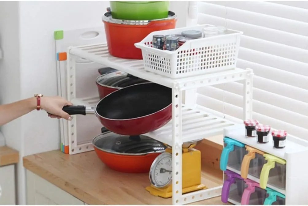 Kuchynský organizér, pod drez nastaviteľný 40-70cm PORTE