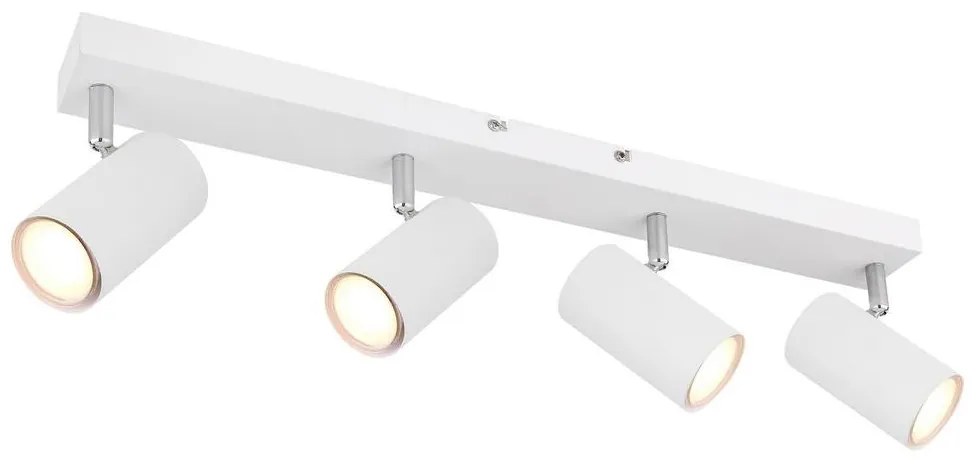 Globo 57911-4W - Bodové svietidlo ROBBY 4xGU10/35W/230V biela