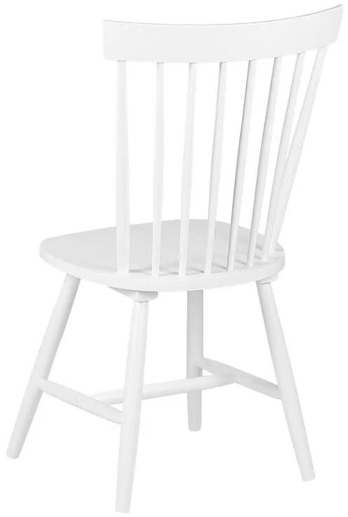 Set 2 ks. jedálenských stoličiek BARGO (biela). Vlastná spoľahlivá doprava až k Vám domov. 1026801