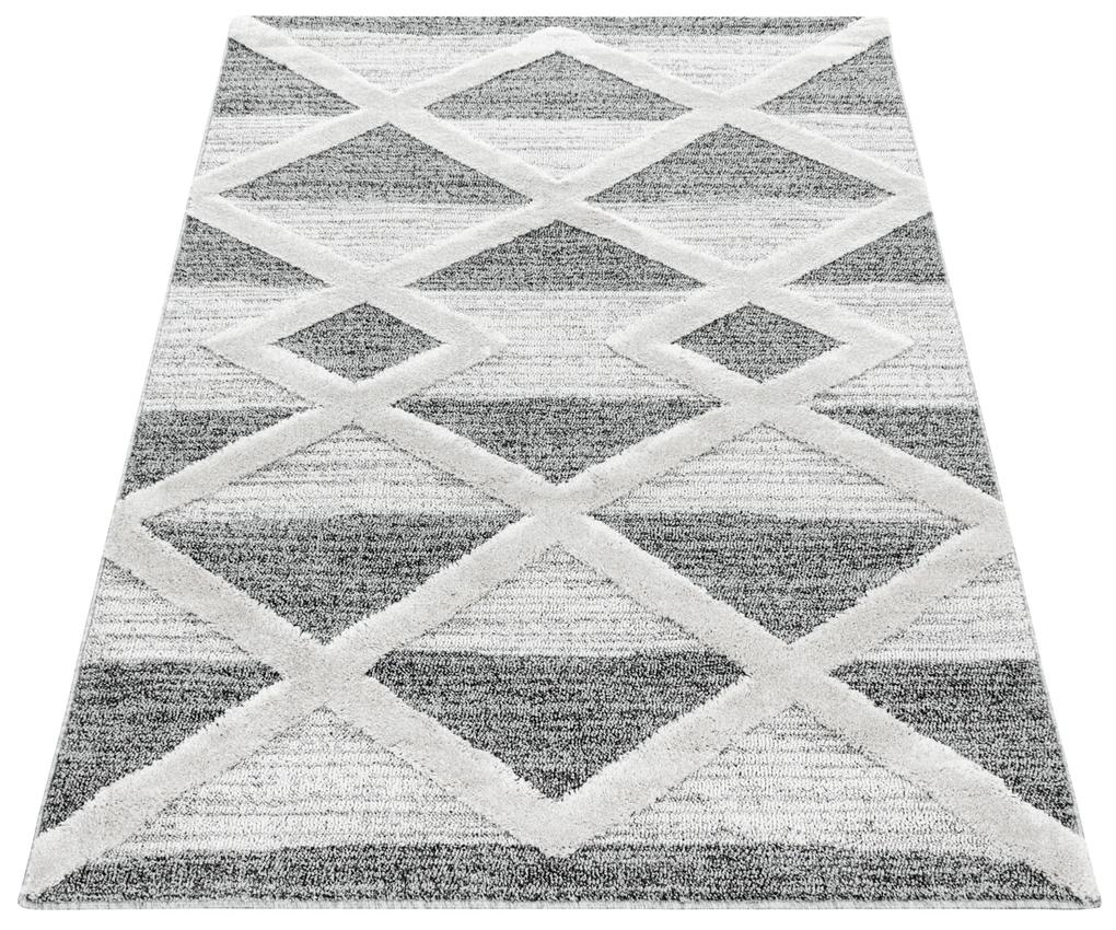 Ayyildiz Kusový koberec PISA 4709, Sivá Rozmer koberca: 160 x 230 cm