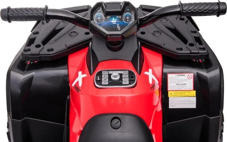 LEAN CARS S615 Červená 24V batéria Quad