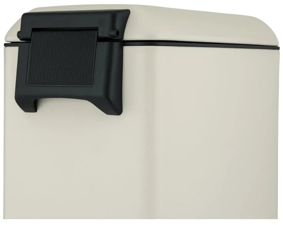 Krémový pedálový oceľový odpadkový kôš 20 l Design – Wenko