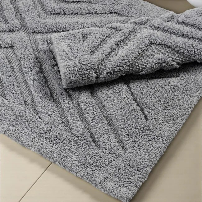 Sada kúpeľňových koberčekov BOSTON 15 sivá
