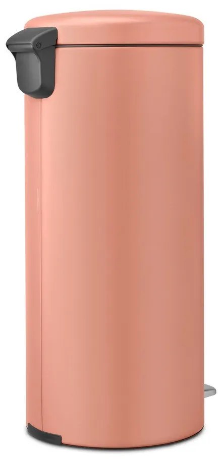 Nášľapný oceľový odpadkový kôš v lososovej farbe 30 l NewIcon – Brabantia