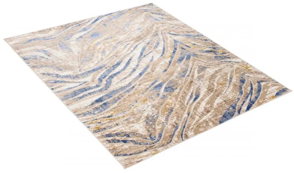 Kusový koberec Tore béžovomodrý 120x170cm
