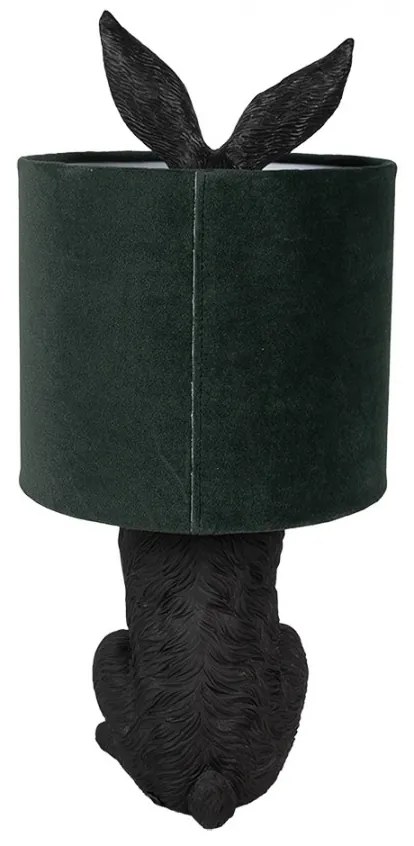 Black & Green RABBIT svietidlo Ø20*43