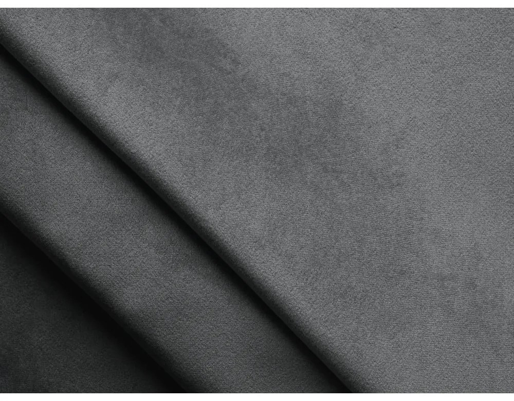 Sivá boxspring posteľ s úložným priestorom 140x200 cm Mikana – Makamii