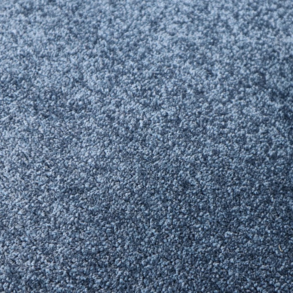 ITC, Metrážny koberec Feliz 079, na mieru, šíře 4m, modrá, filc, detská izba