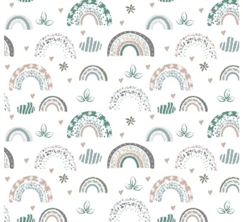 Sada 2 ks dekoračných obliečok na vankúš RAINUBI 40x60 cm, biela