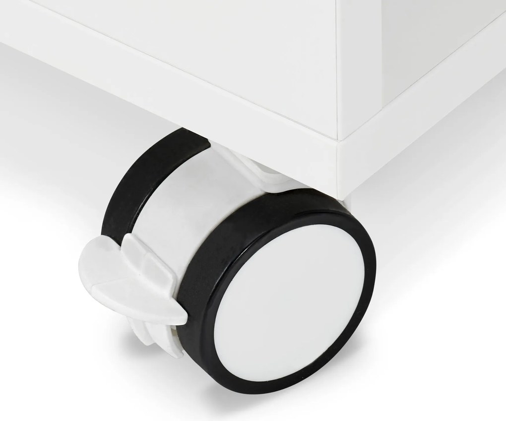 Úložný regál s kolieskami