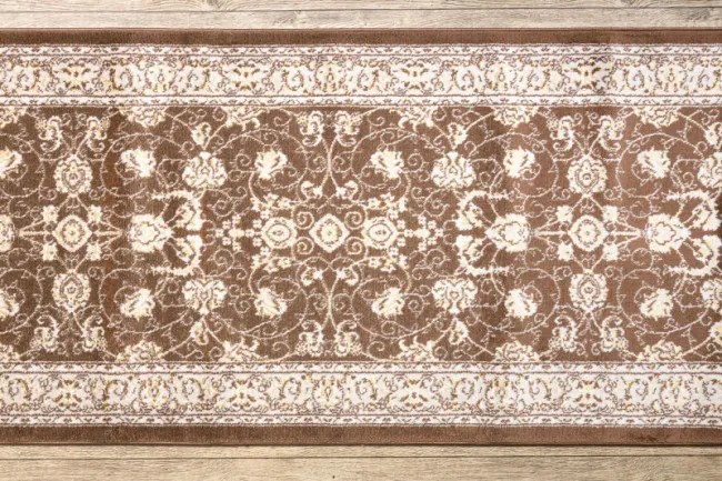 Behúň MEFE 2312 Ornament, ramka - béžový