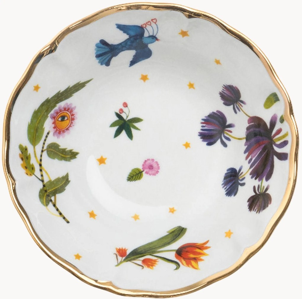 Malá ručne vyrobená porcelánová miska Fabula