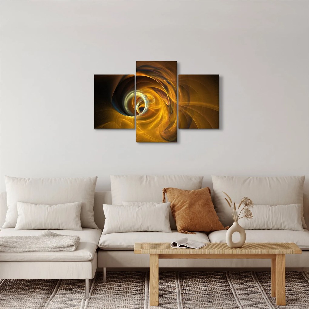 Obraz - Abstrakcia v pohybe (90x60 cm)