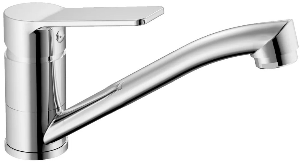 Aqualine Aqualine, SINTRA umývadlová batéria s otočnou hubicou, bez výpusti, chróm, SX001