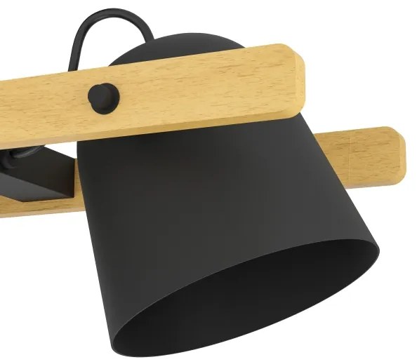 Eglo 900882 - LED RGBW Stmievateľný prisadený luster HORNWOOD-Z 4xLED/3,7W/230V