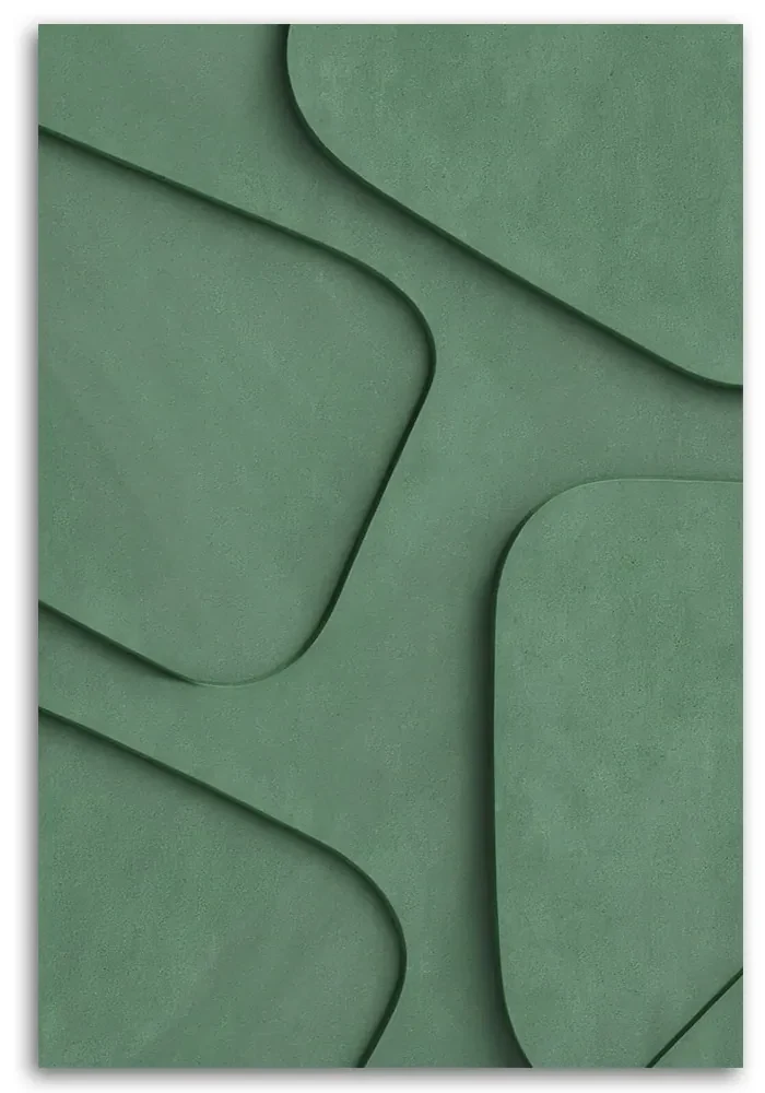 Gario Obraz na plátne 3D geometrické tvary Rozmery: 40 x 60 cm