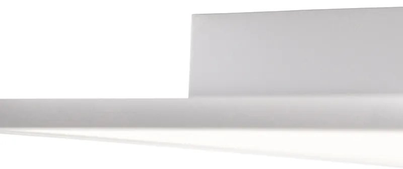 Stropné svietidlo biele vrátane LED a stmievača s diaľkovým ovládaním - Liv