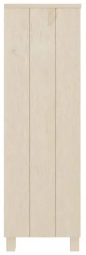 vidaXL Knižnica medovo-hnedá 85x35x112 cm masívne borovicové drevo-
